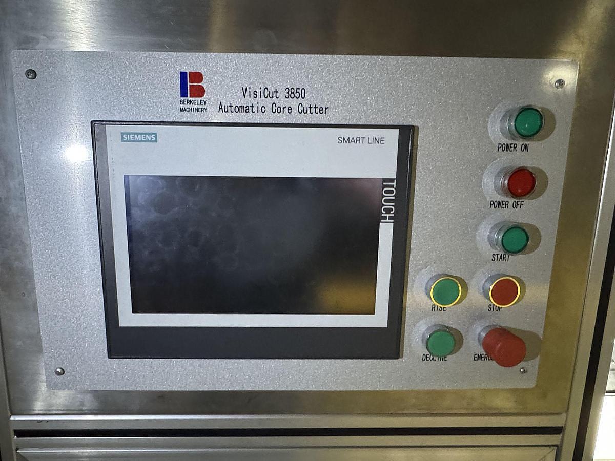 Used 151" Berkley Visicut 3850 CNC Core Cutter, 2023