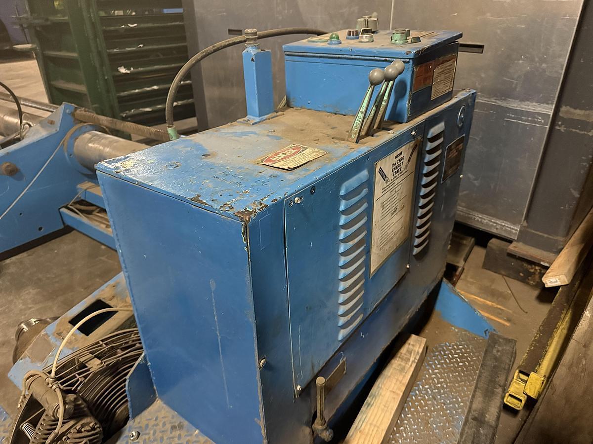 Used Martin Shaftless Floor Pick Up Unwind Stand 60" Diameter - Unit 3