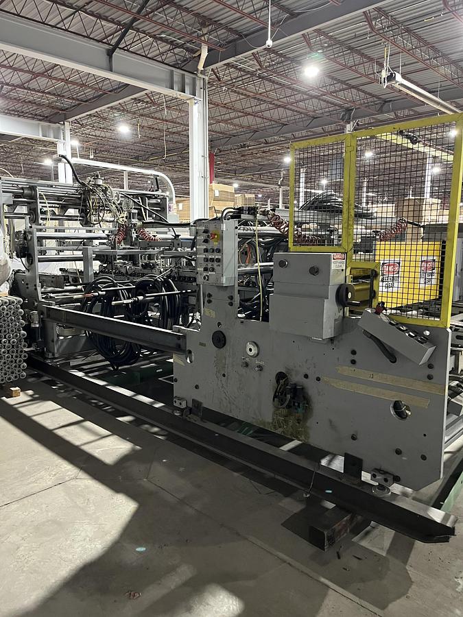 Used VEGA MAXI-225 89” Corrugated Specialty Gluer "Straight Line"
