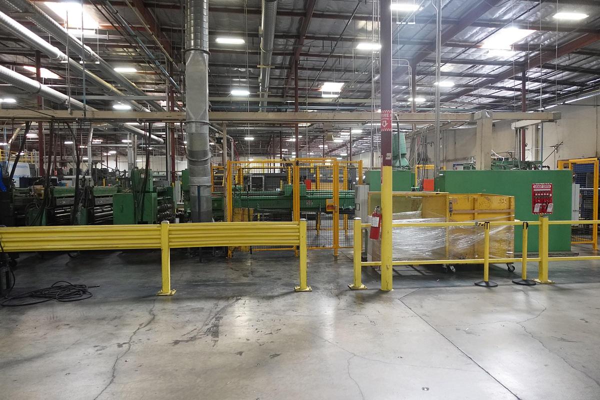 Used 1982 Langston Mini 24" x 70" 2-Color Flexo Folder Gluer (Printer Slotter Folder Gluer)