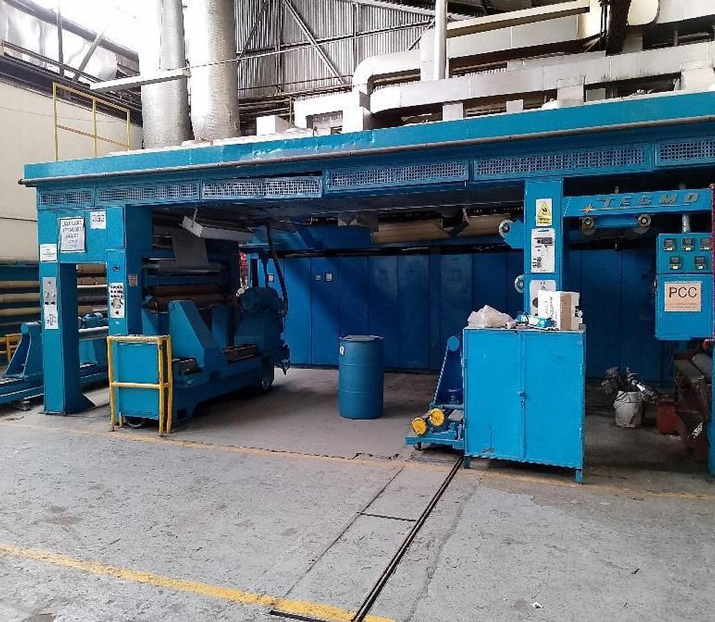 Used 52" Tecmo Elflex 1400 VA7 Lamination & Coating Line