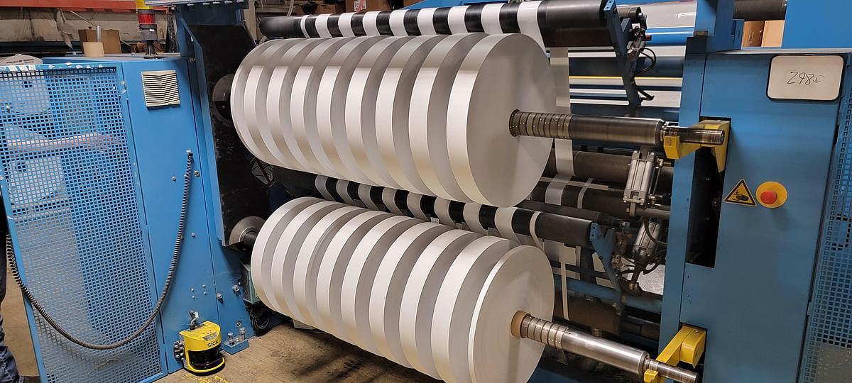 Used Kampf Starslit 65" Duplex Slitter Rewinder - 2011