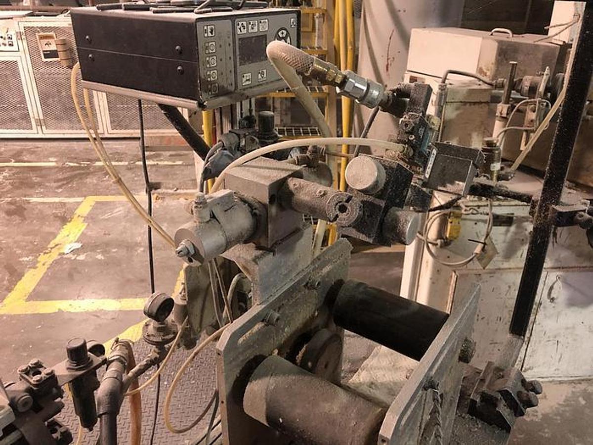 Used PCMC EMC-14 Core Winder with Ronco Unwind