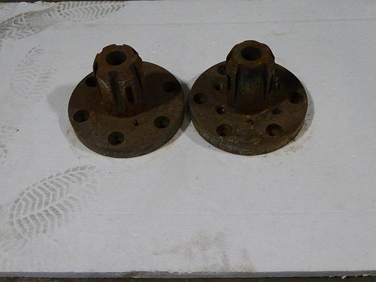 Used Double E 3" Pair of Unwind / Rewind Chucks