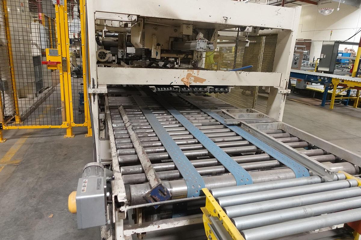Used 1978 Langston Saturn II 37" x 97" 3-Color Flexo Folder Gluer