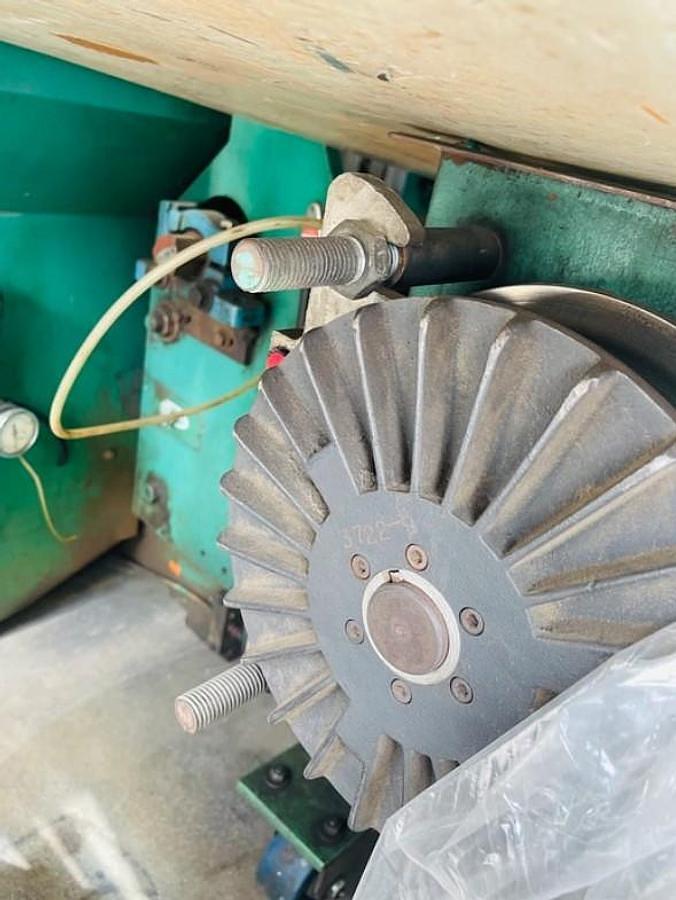 Used Dusenbery 635 BL 54" Duplex Slitter Rewinder, 18" Rewind
