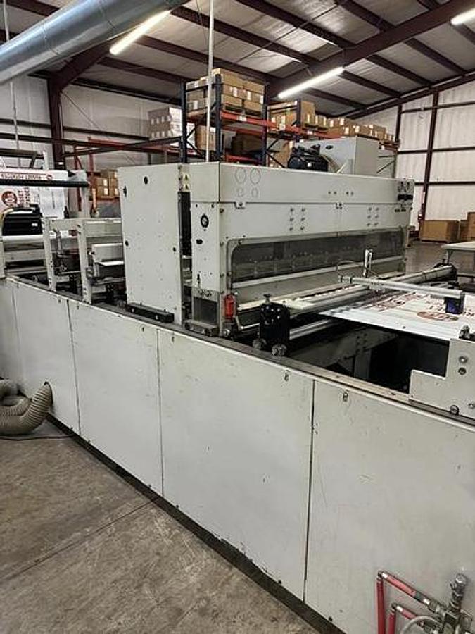 Used Hudson Sharpe M 1400 55" Heavy Duty Sideweld Bag Machine - 2015