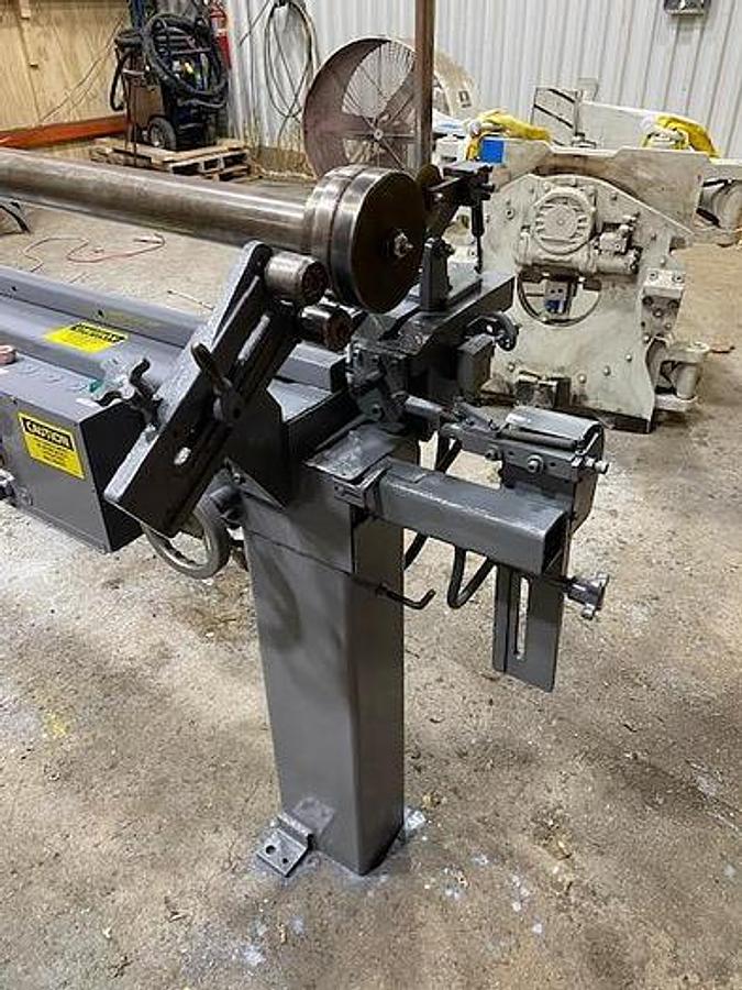 Used Appleton D21SH1010 120" Core Cutter, 3" Mandrel