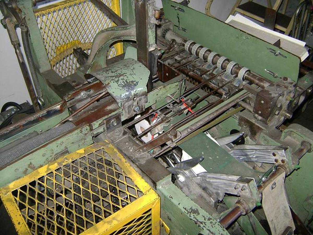 Used Lawton OB Sheet Fed Single Roll Wrapper