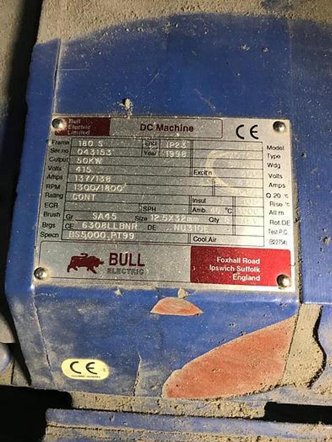 Used 100" Elite Cameron Two Drum Winder Model T4400; 60" Rewind Diameter 3500 Fpm