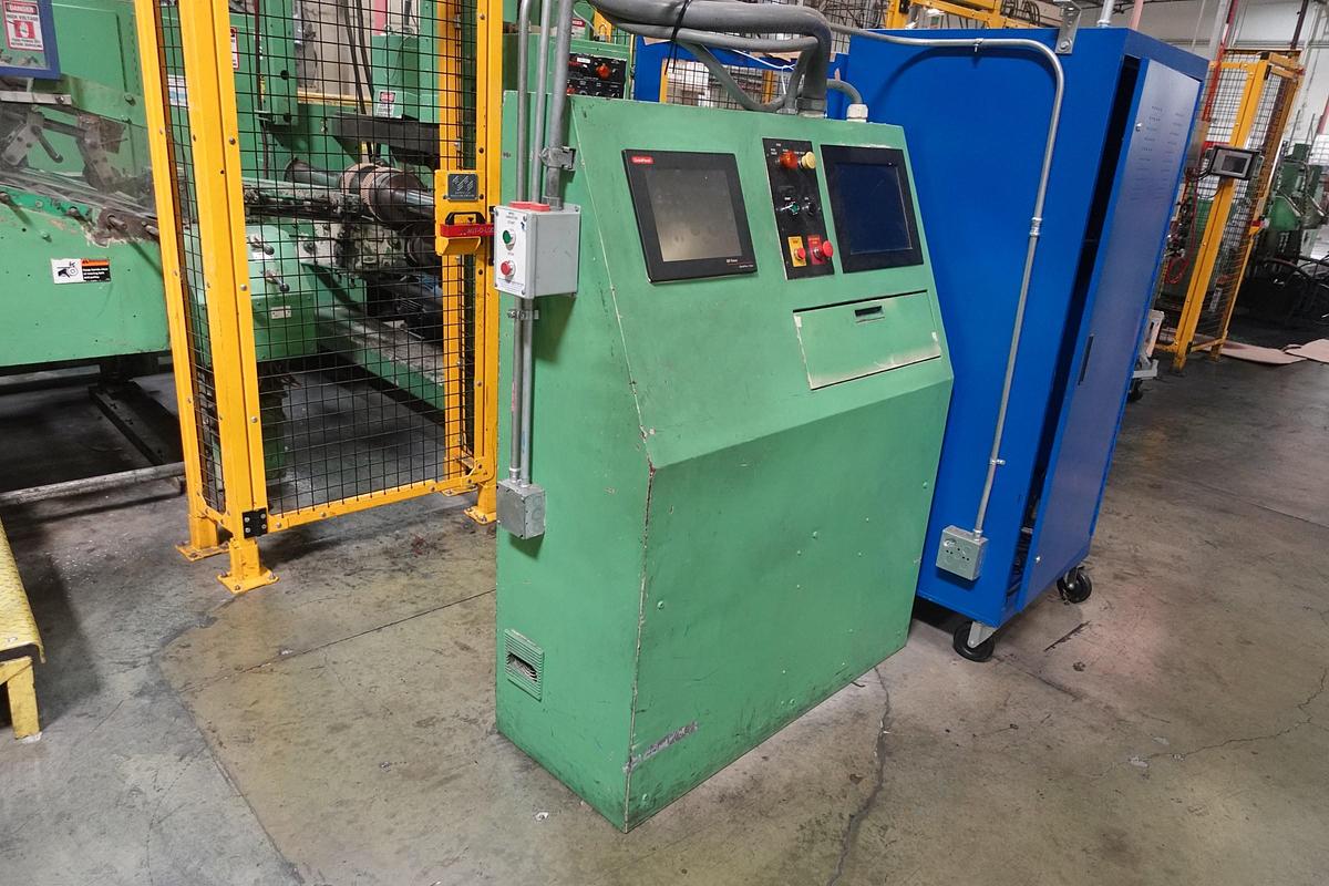 Used 1982 Langston Mini 24" x 70" 2-Color Flexo Folder Gluer (Printer Slotter Folder Gluer)