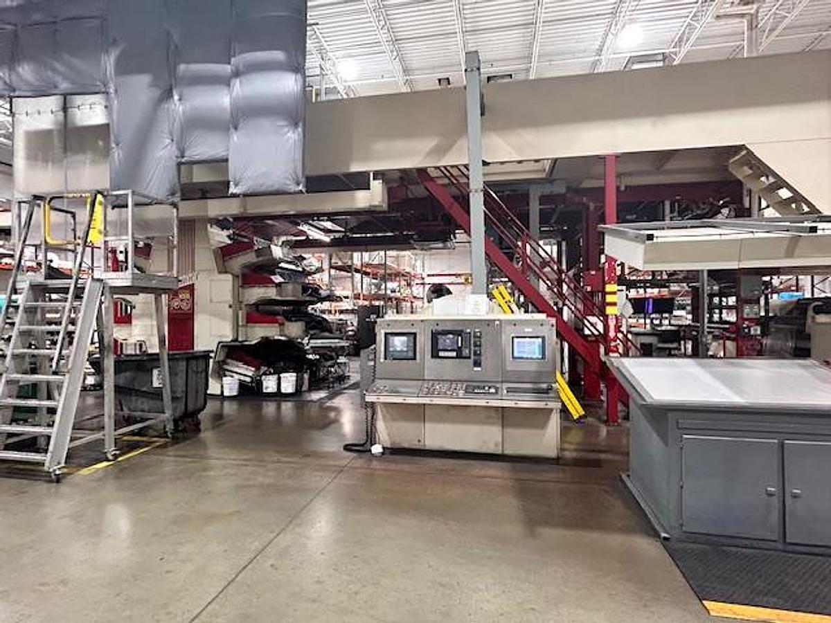 Used PCMC 62" 8 Color CI Printing Press with Mounter