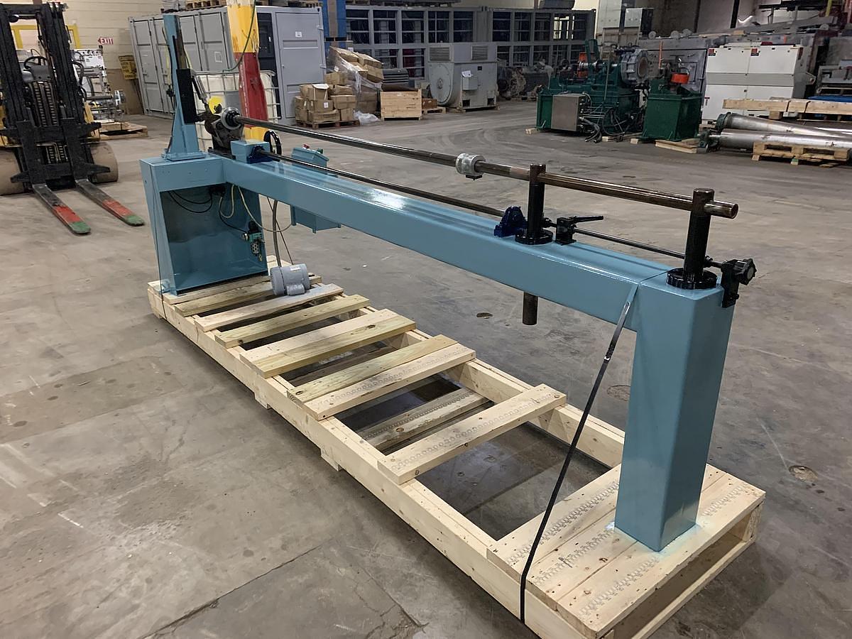 Used 90" Coretech 9/90 Semi-Automatic Core Cutter