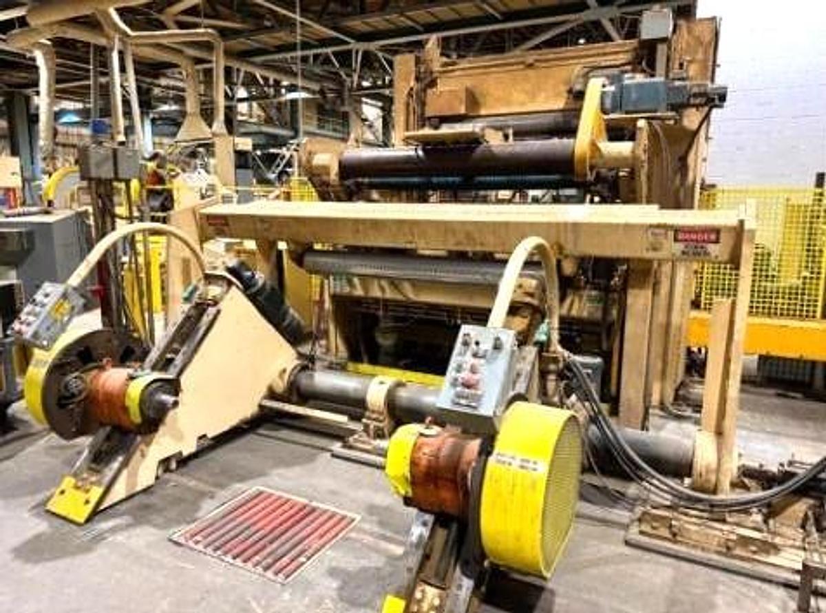 Used 72" Valmet Model KL200 Two Drum Winder
