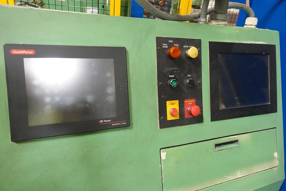 Used 1982 Langston Mini 24" x 70" 2-Color Flexo Folder Gluer (Printer Slotter Folder Gluer)