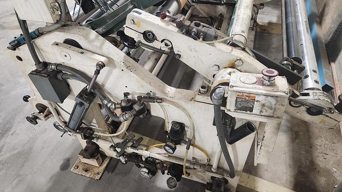 Used 54" PCMC Turret Unwind & Rewind