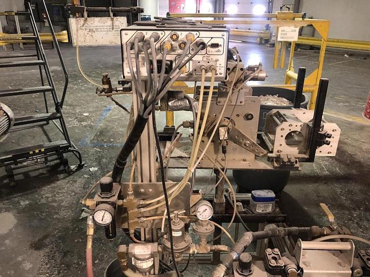 Used PCMC EMC-14 Core Winder with Ronco Unwind