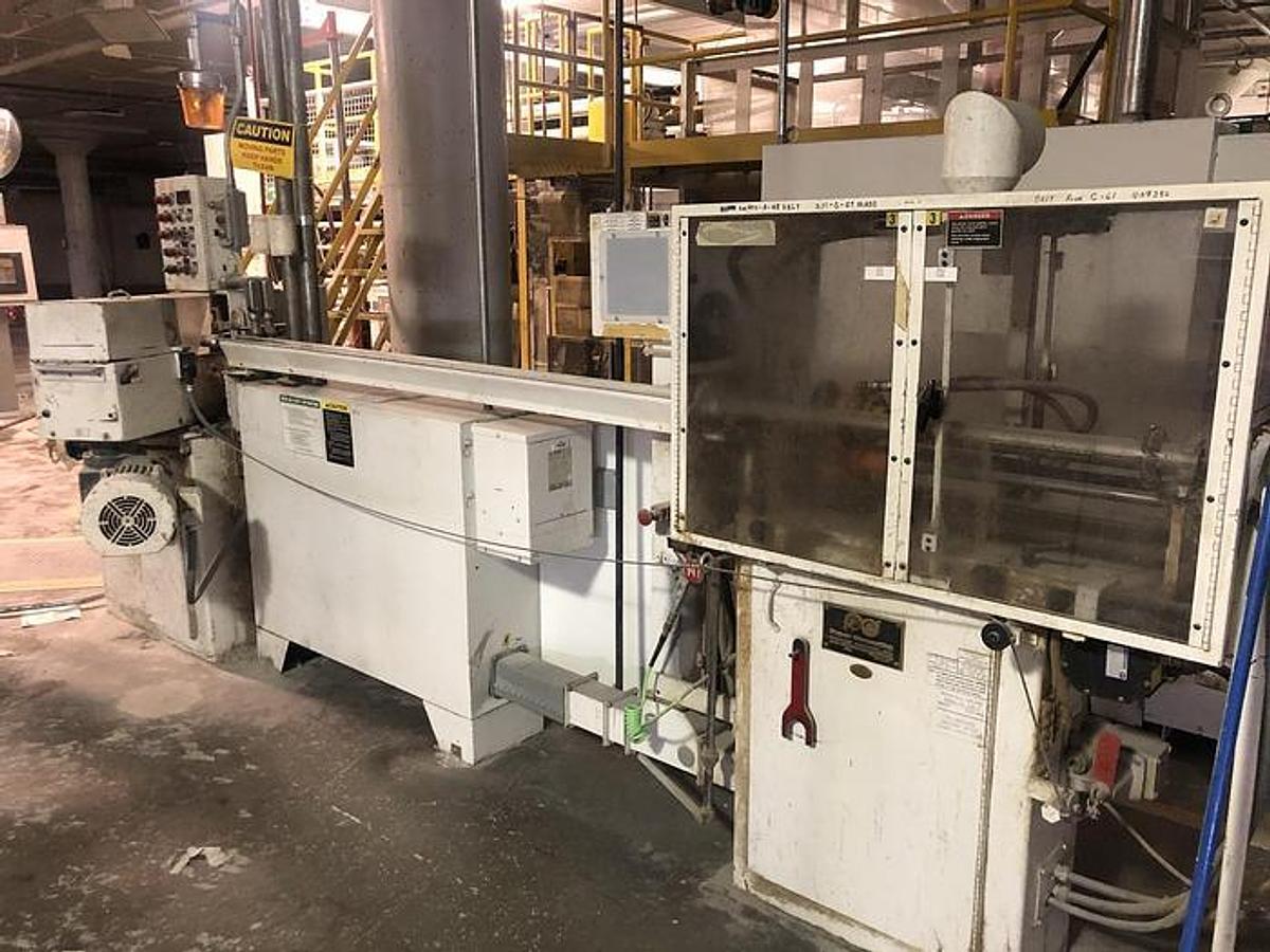 Used PCMC EMC-14 Core Winder with Ronco Unwind