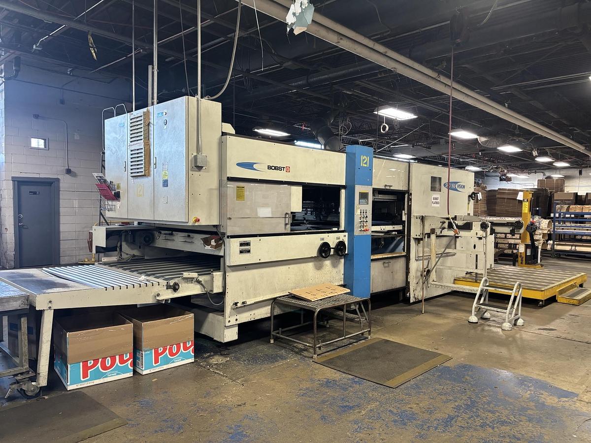 Used BOBST AUTOPLATEN SPO 160-VISION