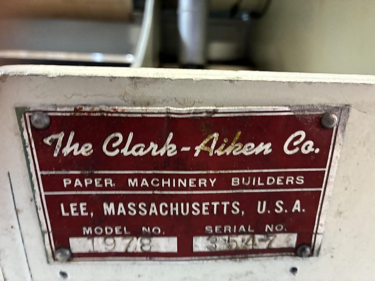 Used Maxson MSL 49" Rotary Fixed Bed Single Knife Sheeter - 1988