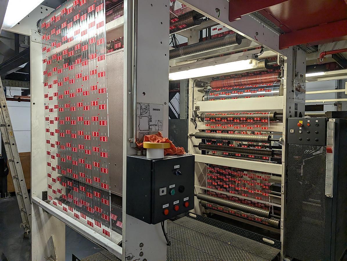Used W&H Heliostar 40" 8 Color Rotogravure Press - 2007
