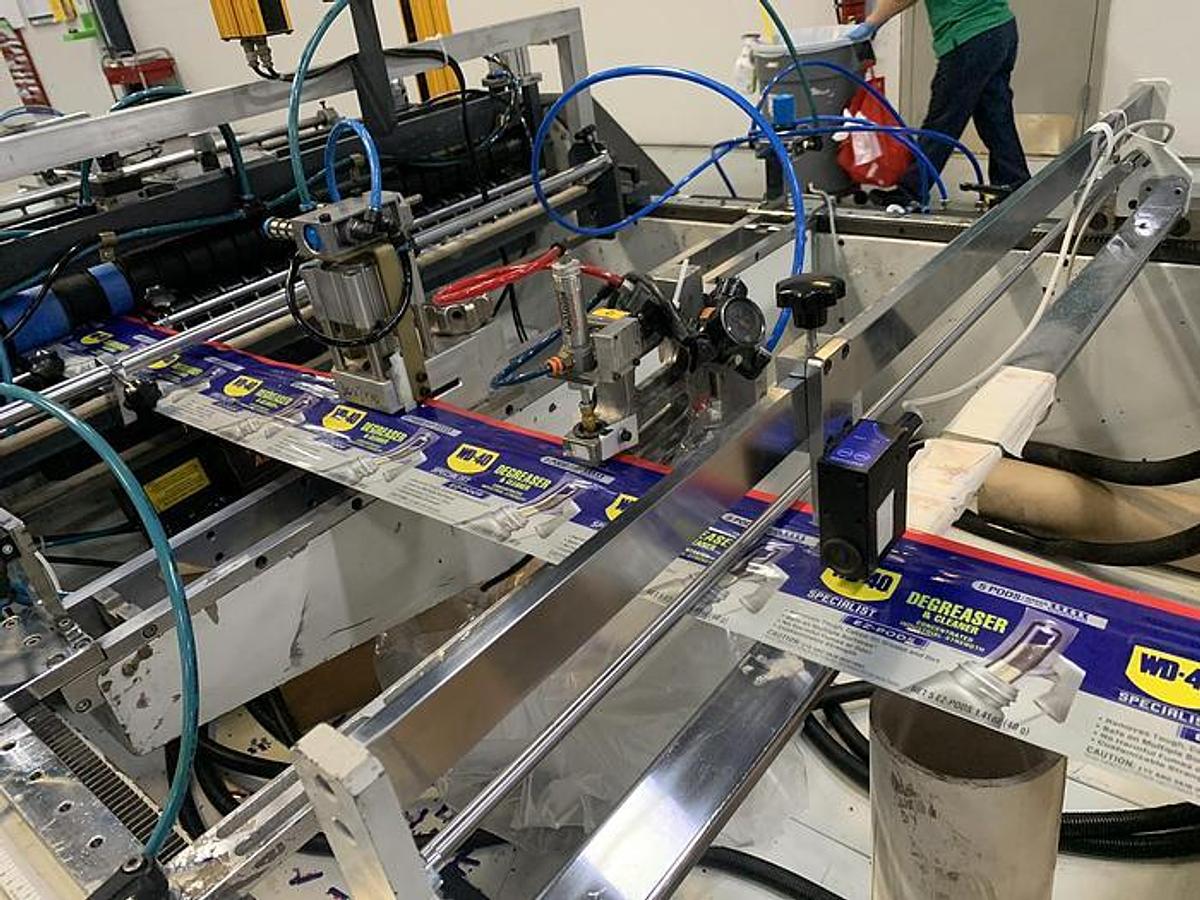 Used MAMATA VEGA 820 PLUS Stand Up Pouch & Bag Machine - 2010