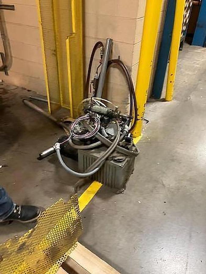 Used 43" Johnstone Two Drum Winder Score Slitting 1.5" Minimum