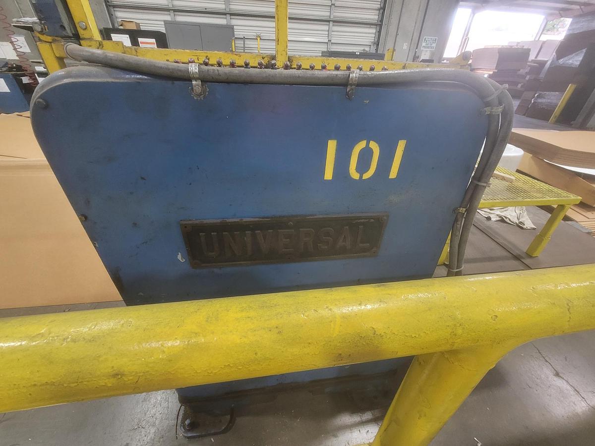 Used 144” Slitter Scorer for Sale | 6 Bar | Universal Slitter