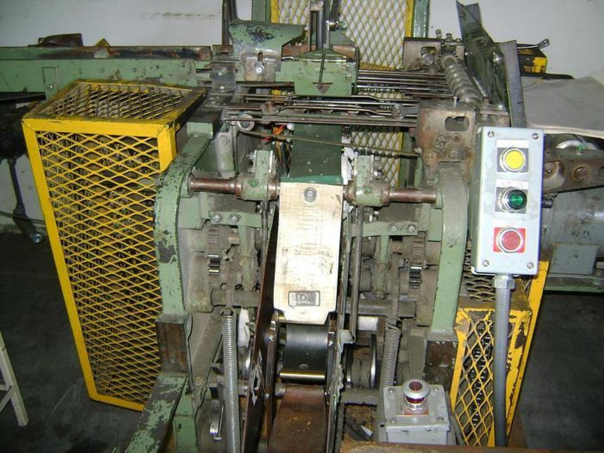 Used Lawton OB Sheet Fed Single Roll Wrapper