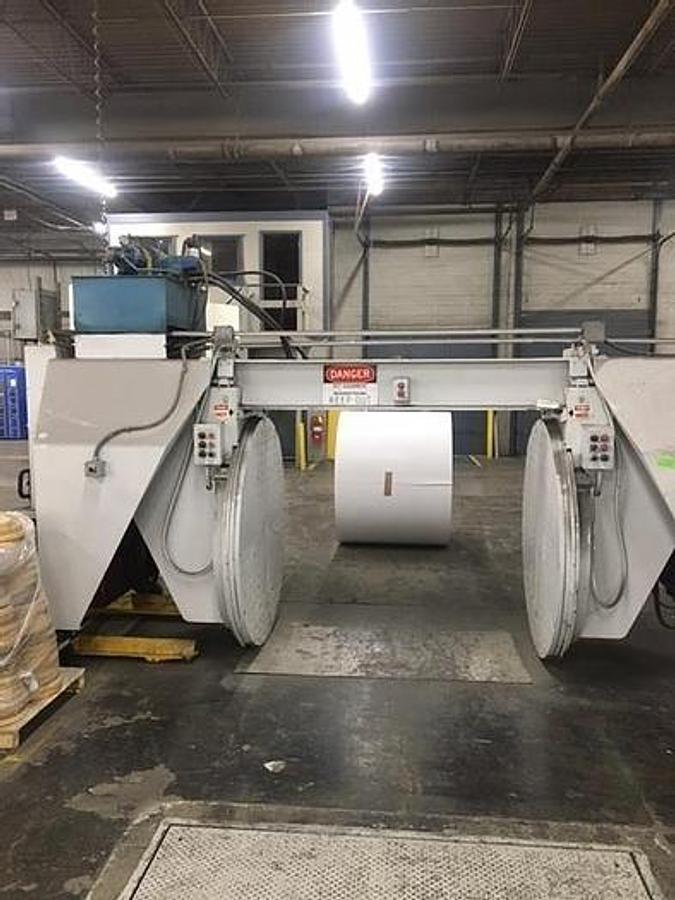 Used Appleton Roll Wrap Header Press