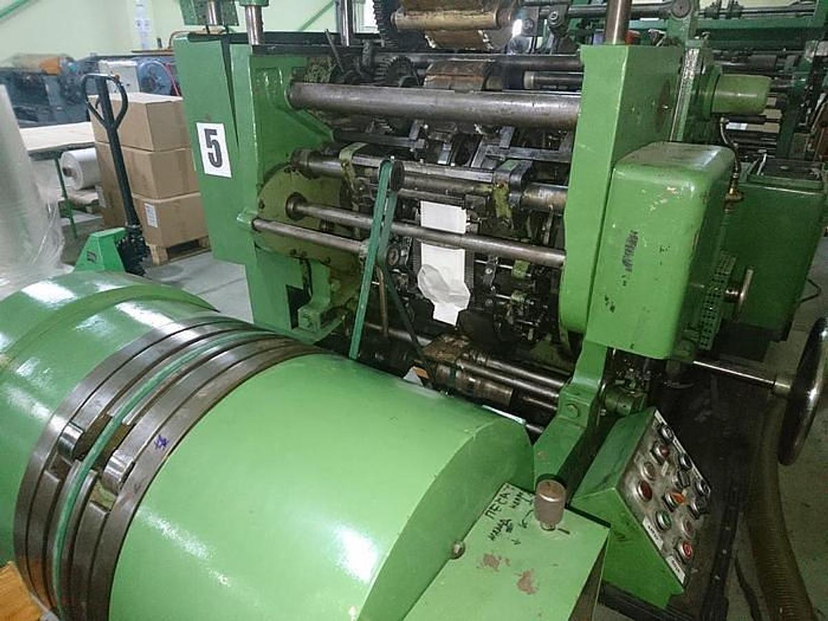 Used F&K 13BB SOS Paper Bag Machine - 1990