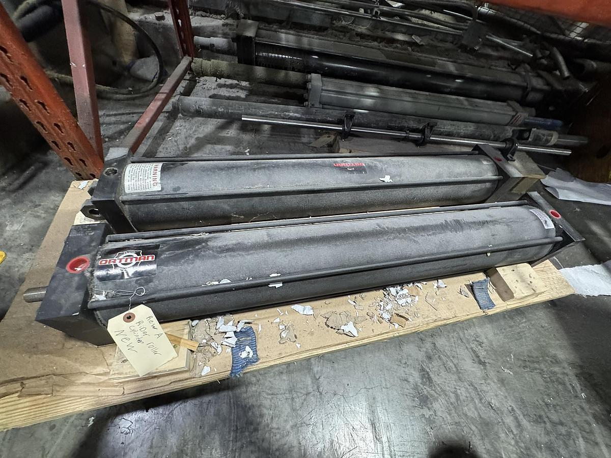 Used 95" A&F Model RDE Two Drum Slitter Rewinder - Shaftless 72" Diameter Rewind