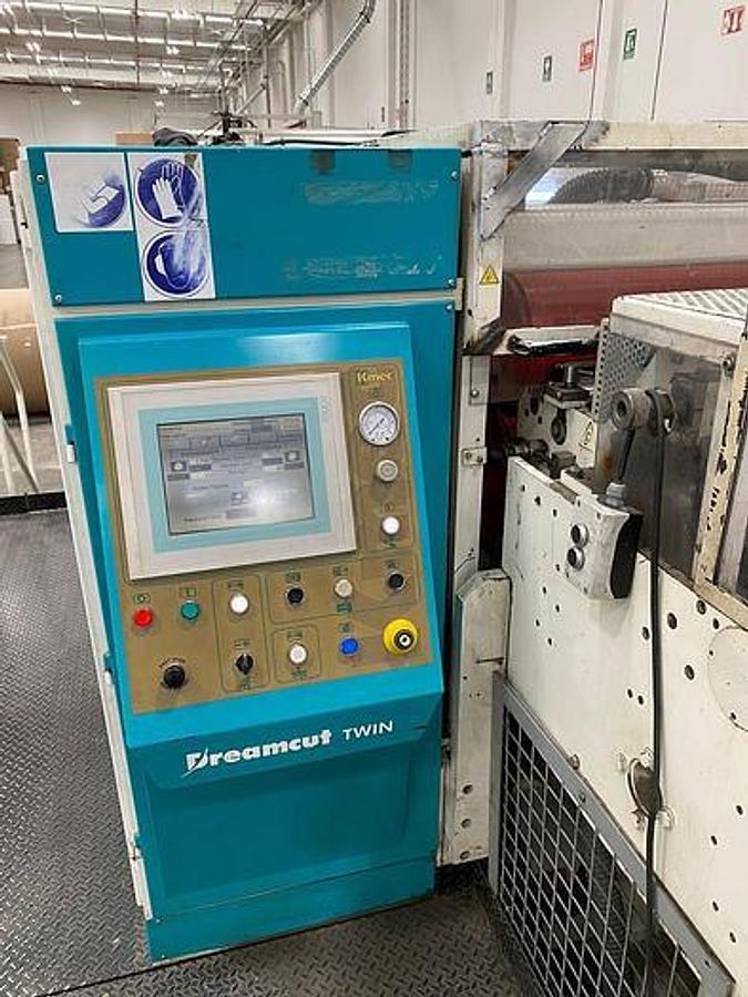 Used KMEC Dreamcut Twin 165 65" Twin Knife Sheeter - 2006