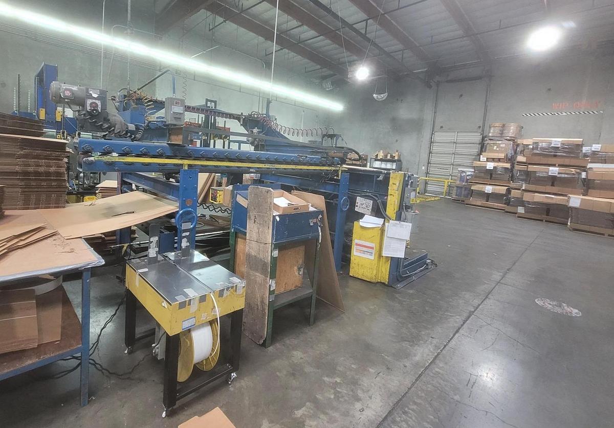 Used 47” Manual Folder Gluer for Sale | Hot Melt | General Corrugated Machinery