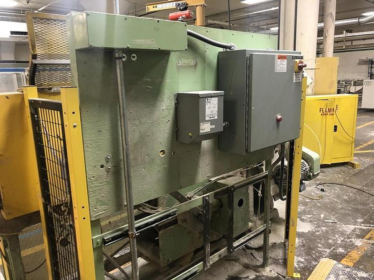 Used PCMC Spiral Core Winder with Ronco 3400 Unwind Stand, 2 Ply - 2010