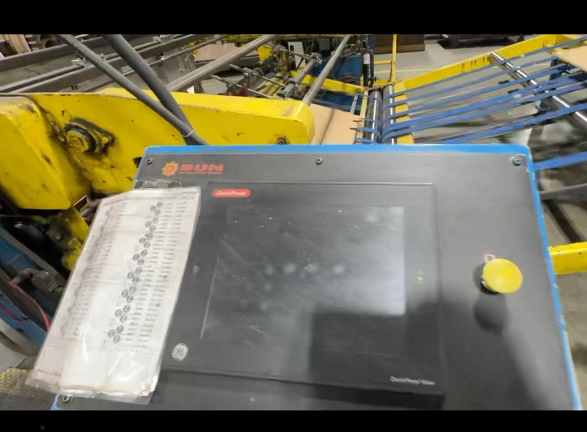 Used Staley 2-Color Rotary Die Cutter with Doctor Blade System and Vacuum Transfer 66" x 115"