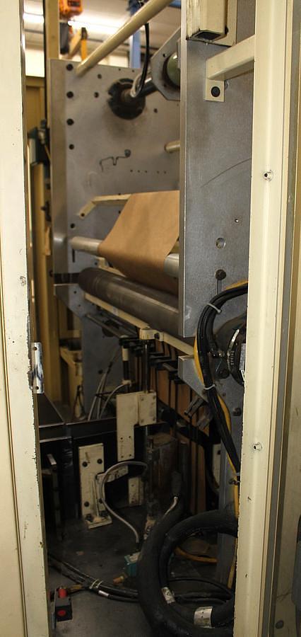 Used 37" Green Bay Engineering Single Fold Dispenser Towel Interfolder with Bretting Bander
