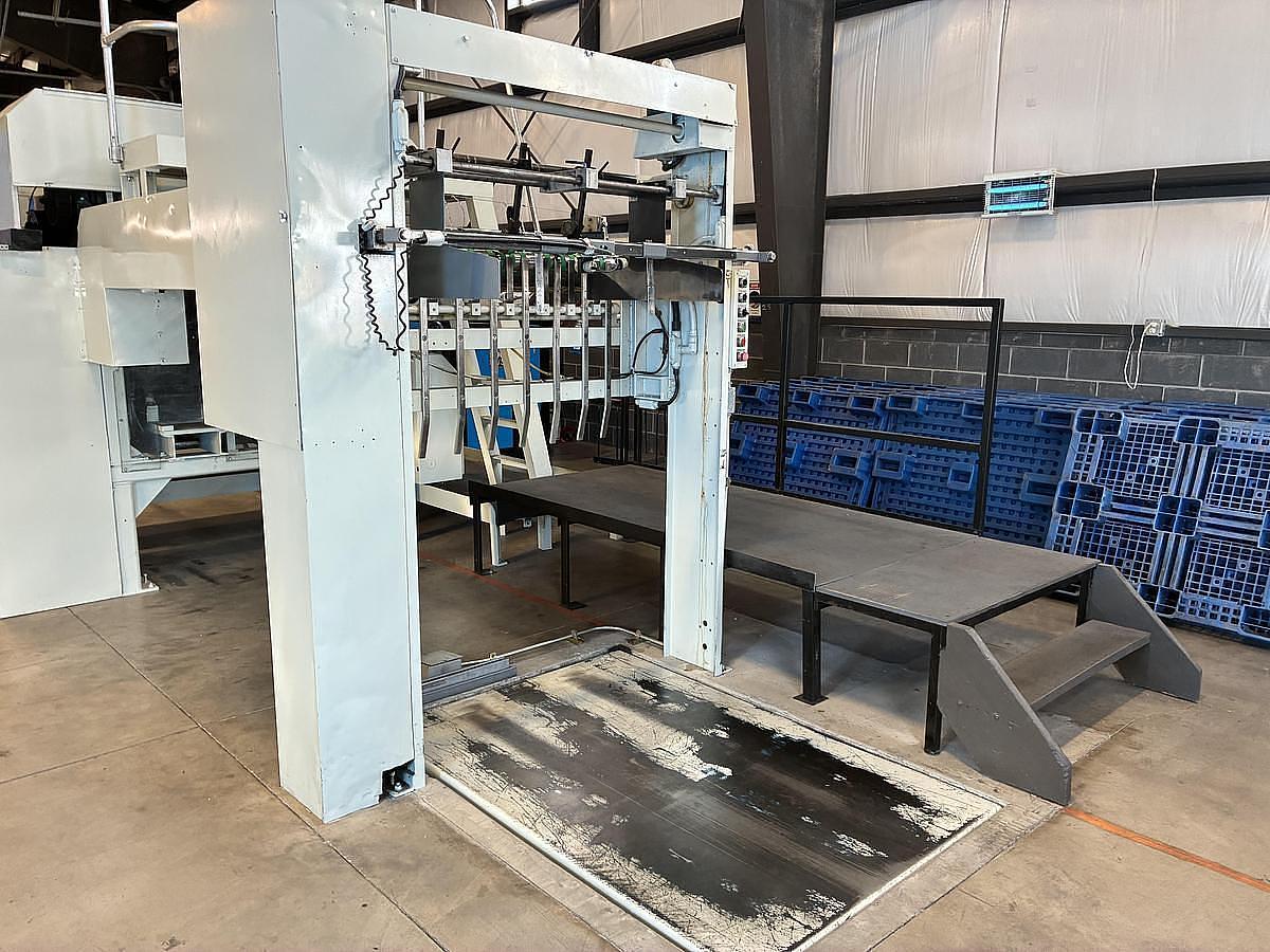 Used Maxson MSL 49" Rotary Fixed Bed Single Knife Sheeter - 1988