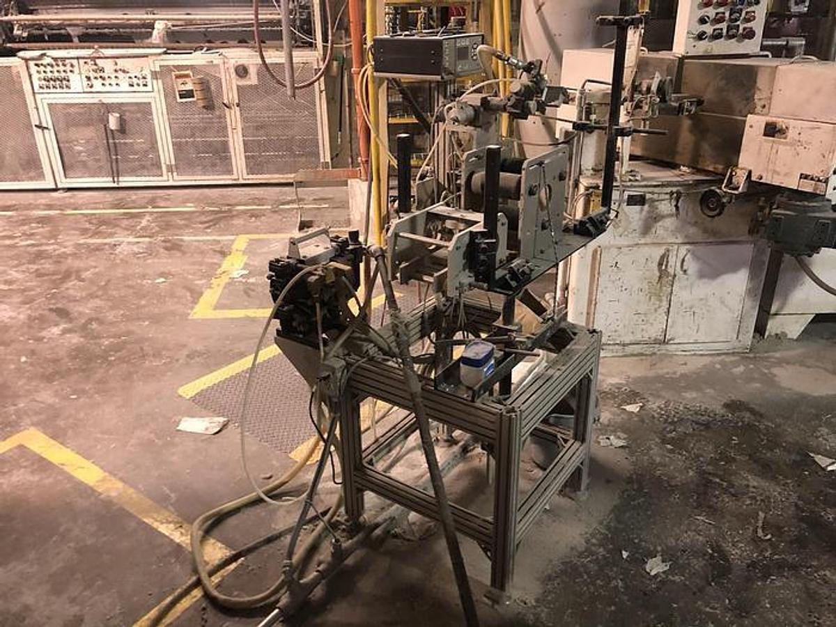 Used PCMC EMC-14 Core Winder with Ronco Unwind