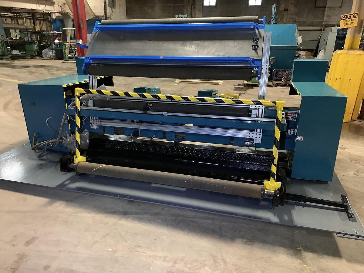 Used Stanford 2038-RT 62" Duplex Cantilevered Slitter Rewinder