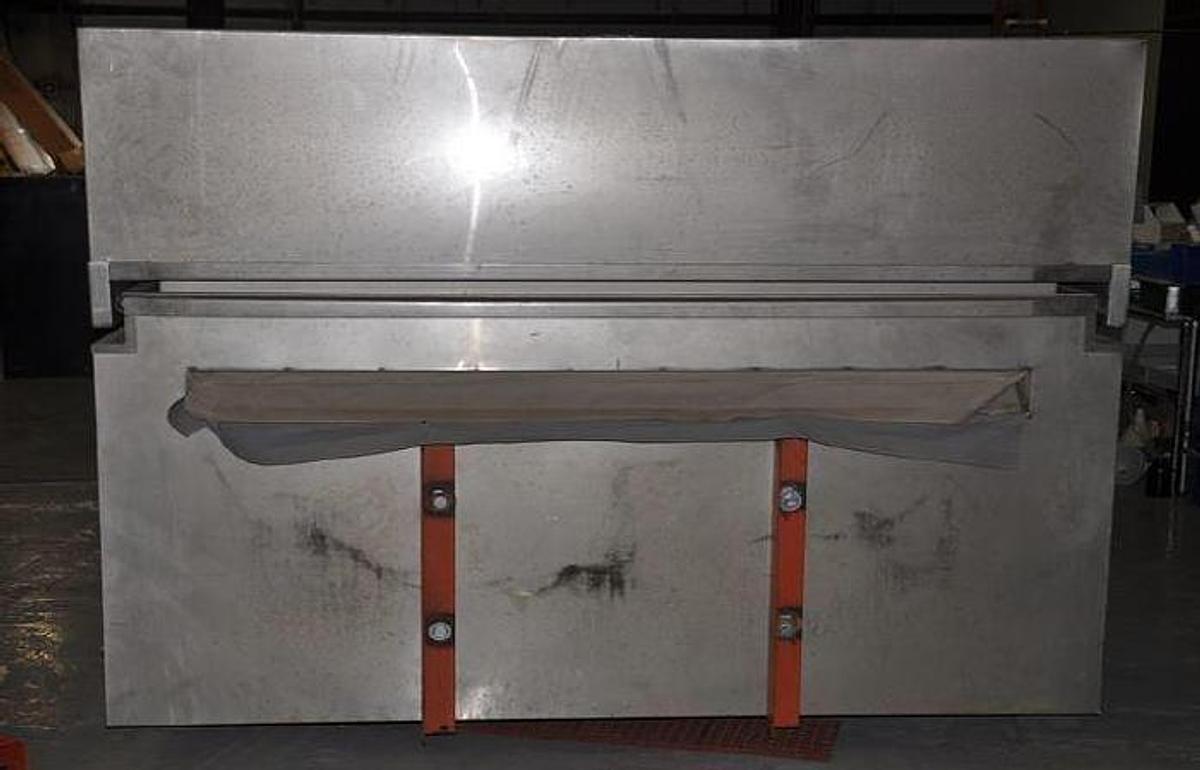 Used 72" x 25' Worldwide Stainless Steel Floatation Dryer