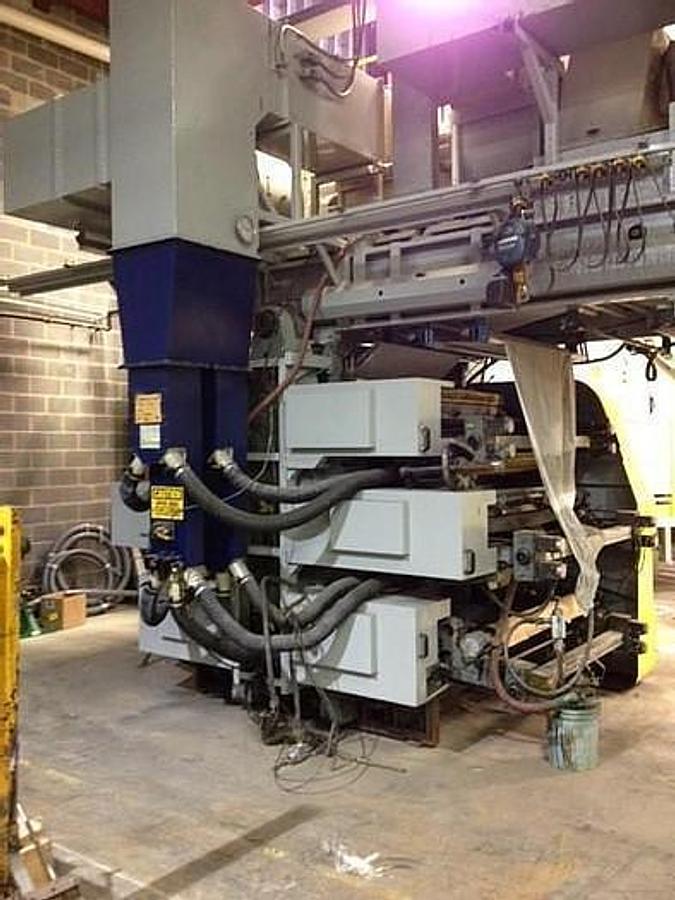 Used Schiavi Padani Sirio 51" 6 Color CI Flexo Press - 1995