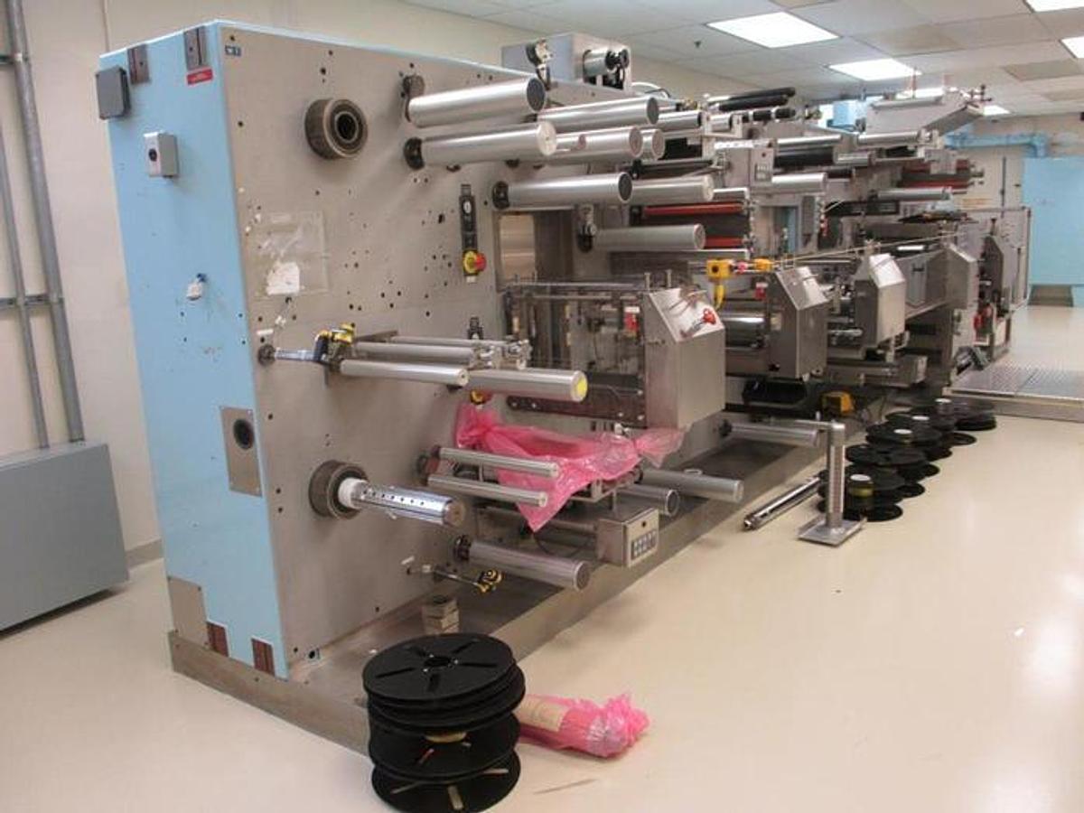 Used 16" Delta Mod-Tech Transdermal Patch Converting Machine