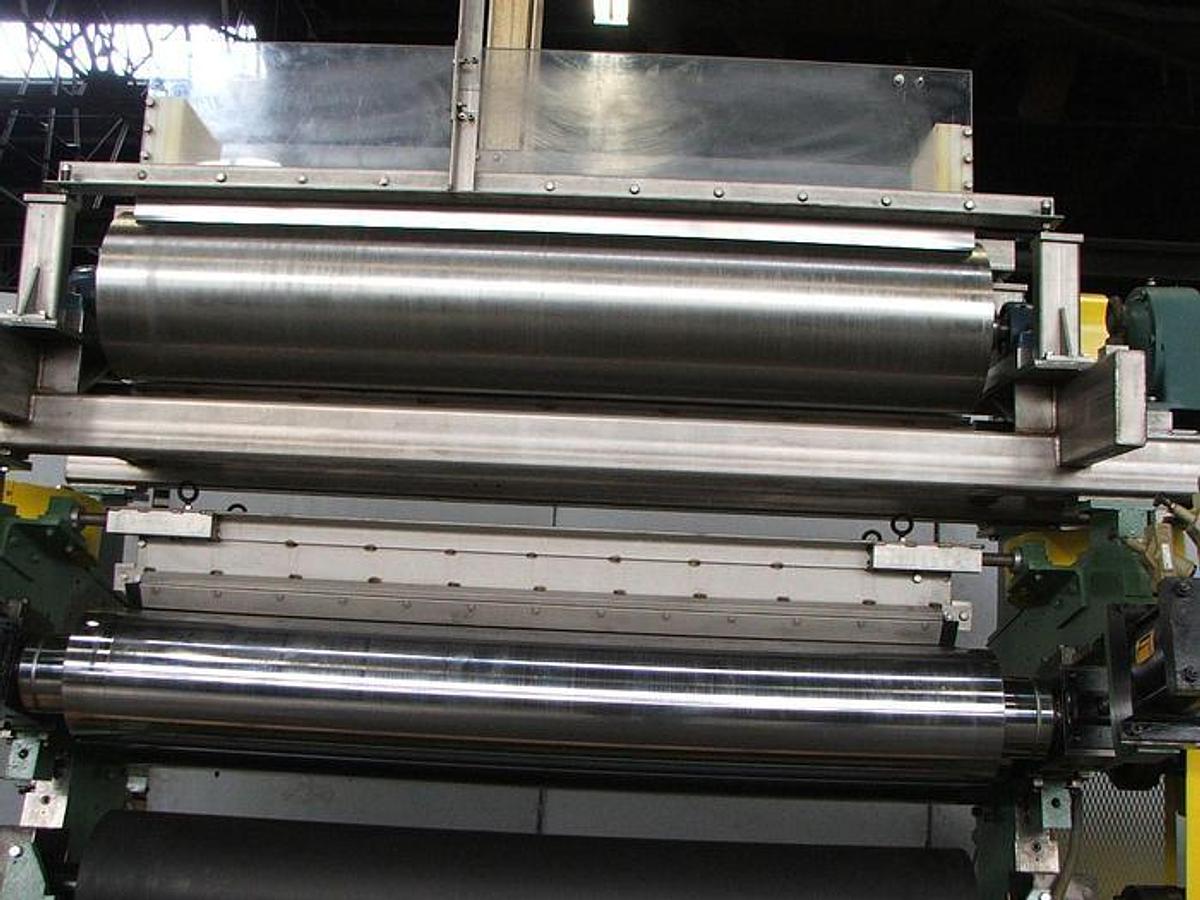 Used 60" Waldron Reverse Roll Coating Station