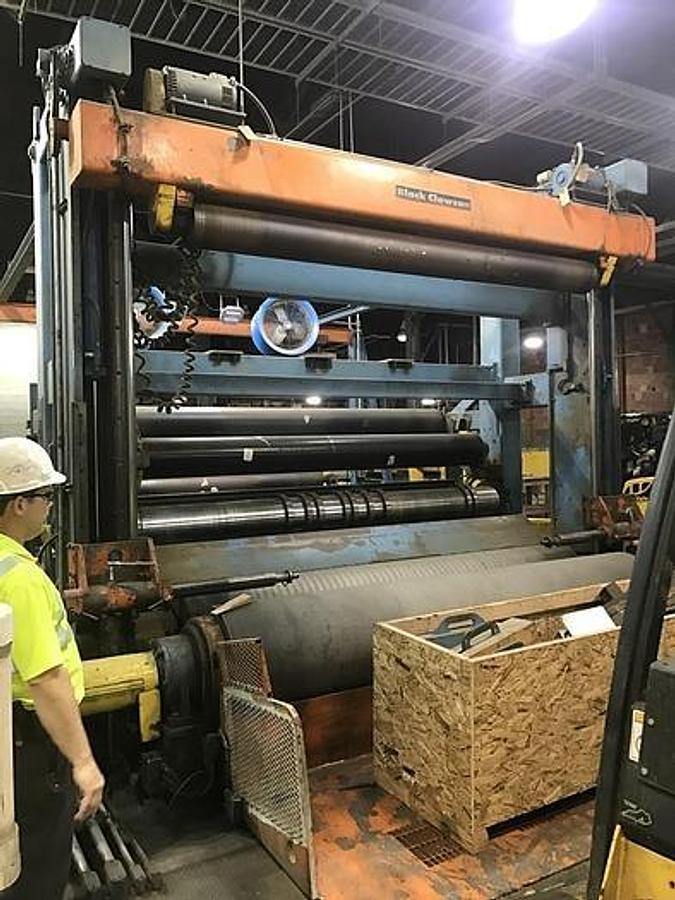 Used 130" Black Clawson Two Drum Winder