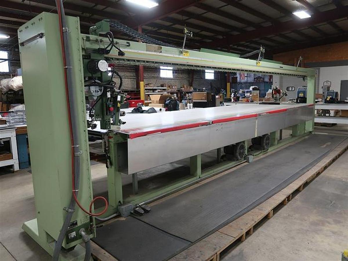 Used Miller Weldmaster 112SB 22' Fabric Seam Welder - 2003