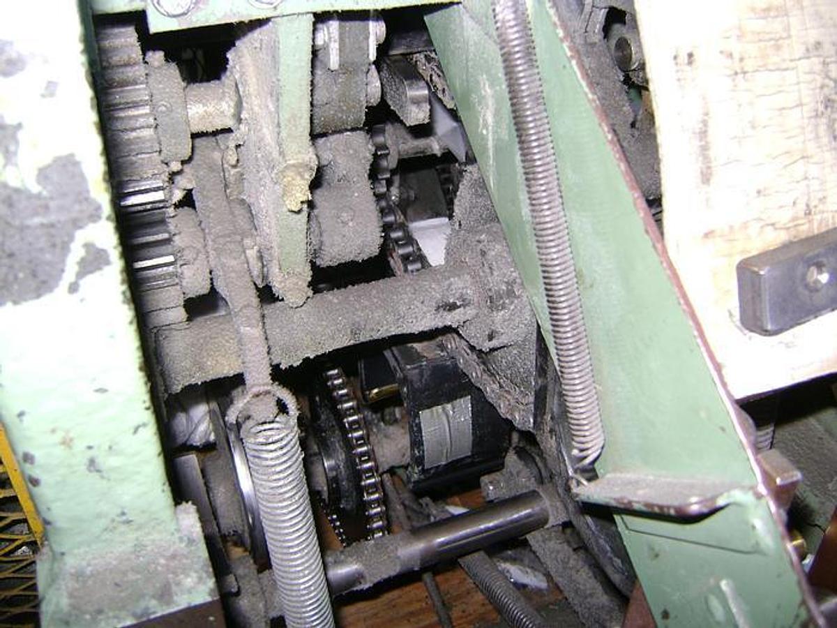 Used Lawton OB Sheet Fed Single Roll Wrapper
