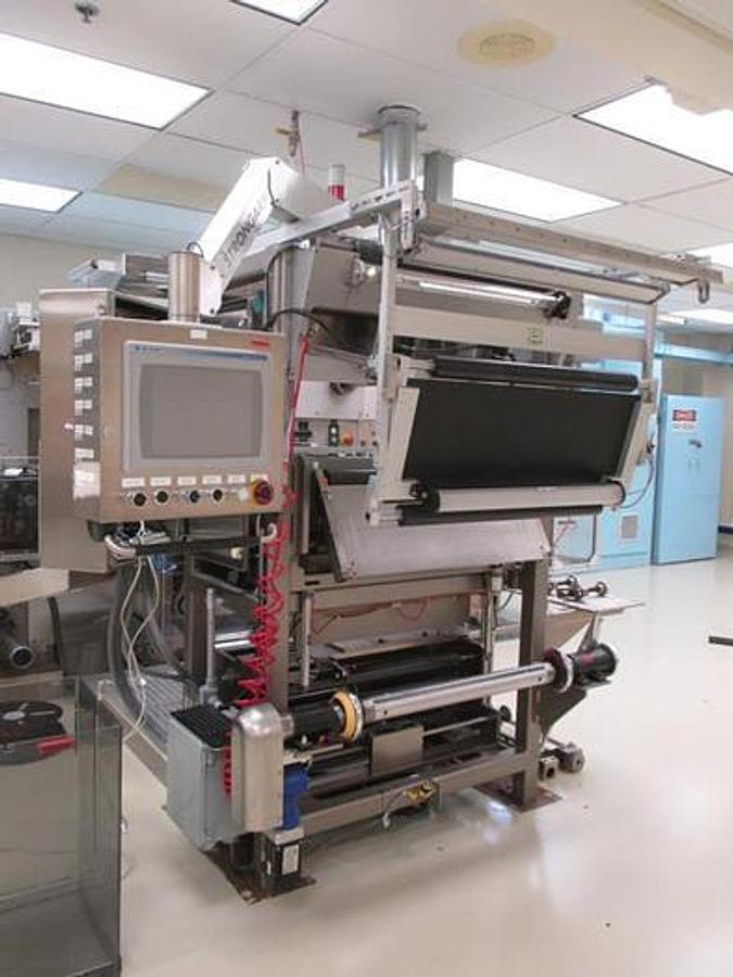 Used 16" Delta Mod-Tech Transdermal Patch Converting Machine