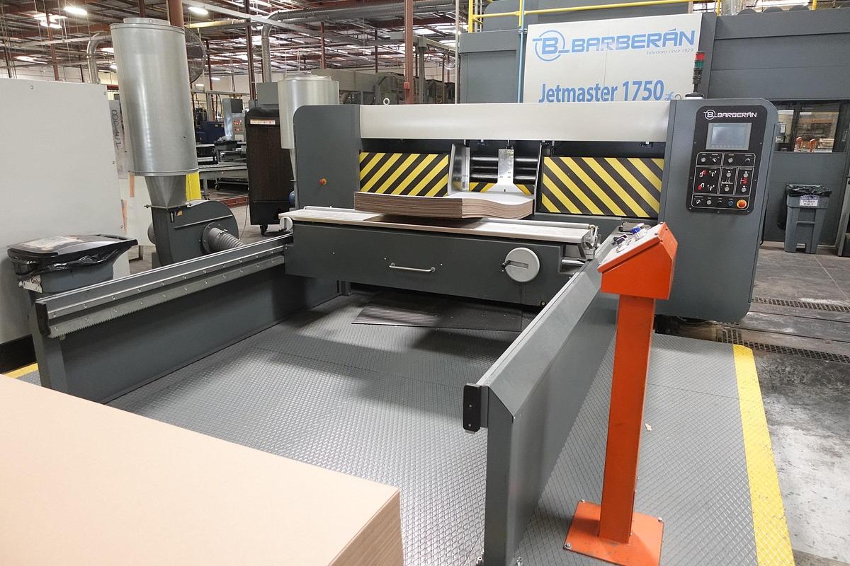 Used 2018 Barberan Jetmaster 1750 68.9" 6-Color Single Pass Digital Printing Press