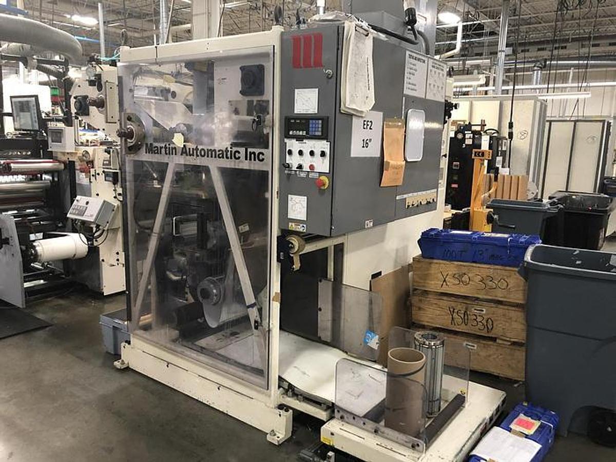 Used 18" Martin Automatic LRD5-18-24 Transfer Rewinder